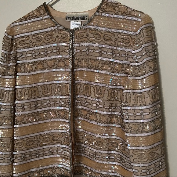 Vintage~beaded jacket - Picture 2 of 8